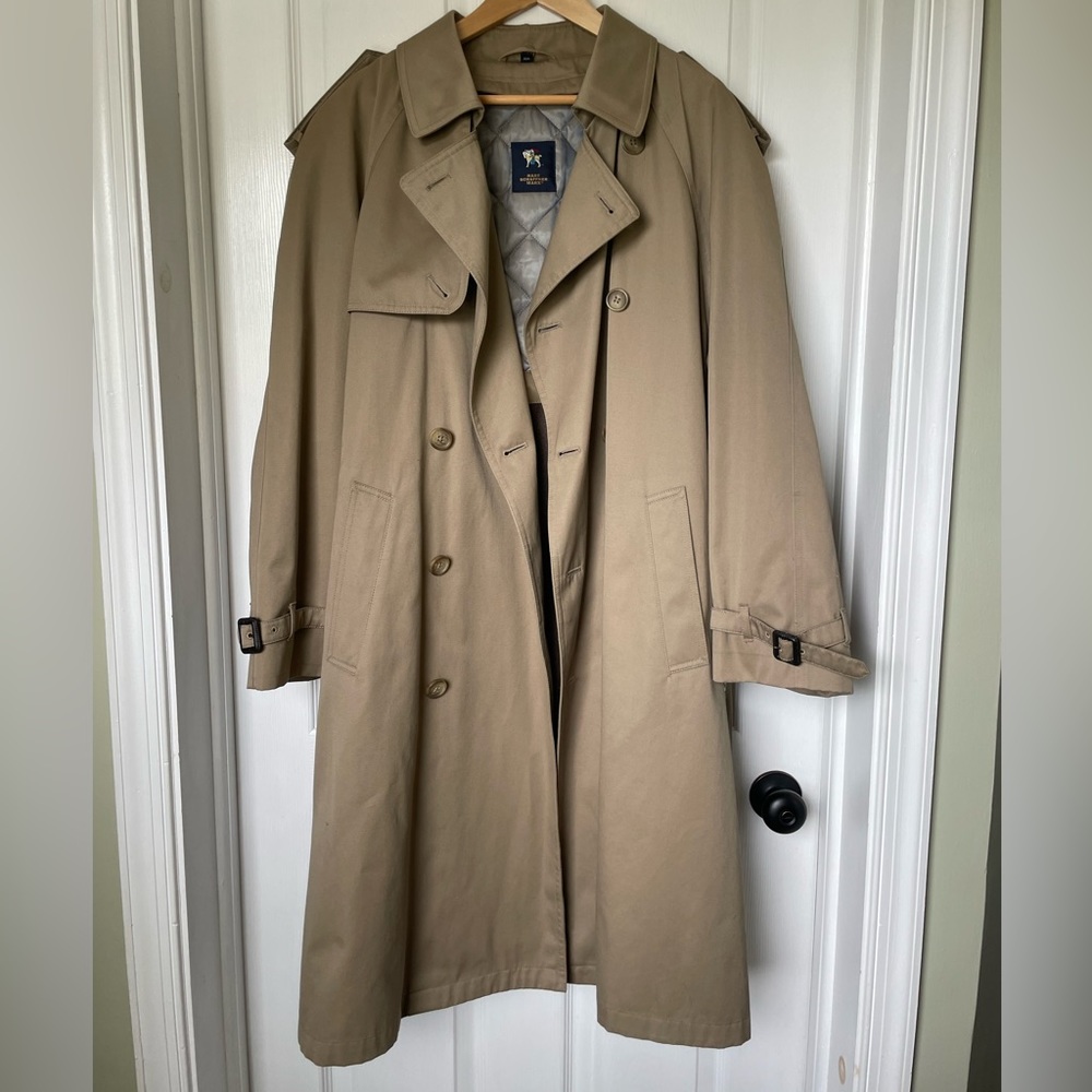Hart Schaffner Marx trench coat